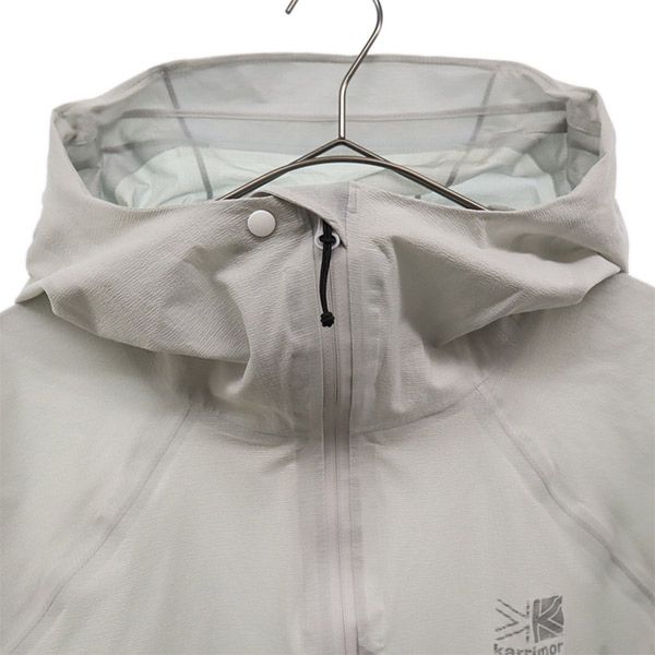 Karrimor One-point logo print Nylon jacket S Outdoor storage bag included Men's Used