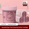Extra Thick Drawstring Trash Bags - Durable, Tear-Resistant for Kitchen and Home