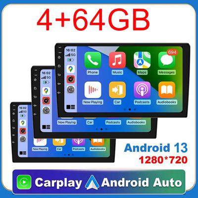 7/9/10 Inch Universal Android 13 Car Radio 64G Autoradio Android 2 Din Car Radio GPS BT Central Multimedia Smart Car Systems