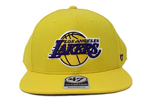 47 Marke (Forty-Seven Brand) Kappe KEIN SCHUSS 47 CAPTAIN NBA Westliche Konferenz Los Angeles Lakers