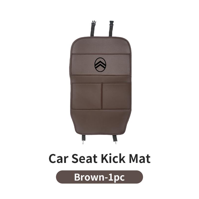 

Seat Back Protector Universal Leather Full Coverage For Citroen C4 C3 C5 C1 C2 Berlingo Celysee Cactus Picasso Aircross