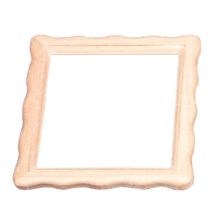 Picture Frame Miniature Dollhouses Display Accessory 1/12 Scale, Realistic Zakka Wood Dollhouses Miniature
