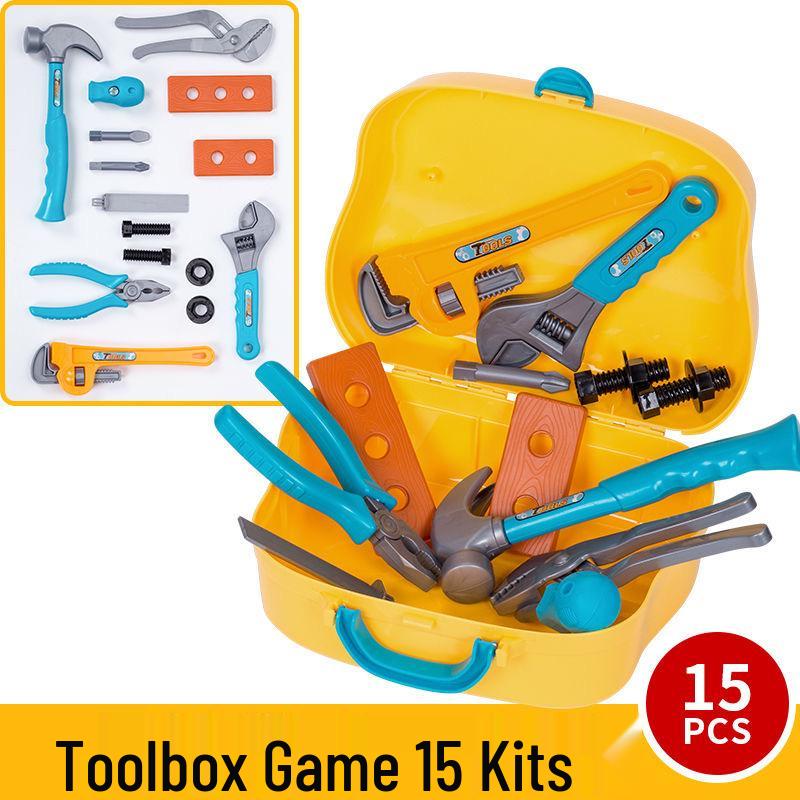 Children's Toolbox Play Set: Electric Drill & Screwdriver Repair Toys