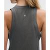 Lululemon Swiftly Open Hole V Neck Tank Top Onyx Grey