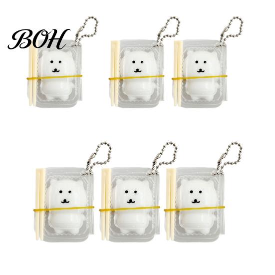 Bear Sensory Toy 1/2/3Pcs Stress Relief with Clear Box & Chopsticks, Cartoon Bento Squeeze Toy, Slow Rising for Anxiety Reduction Rebound