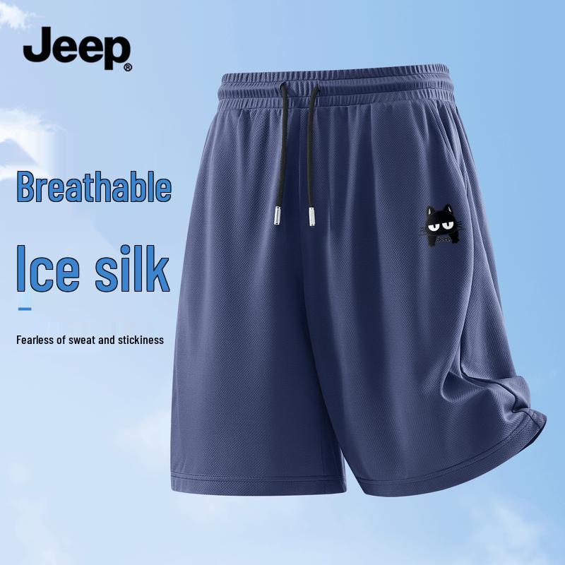 

JEEP Men s Summer Mesh Quick-Dry Running Shorts 2XL