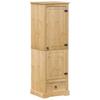 Corona Wardrobe 55 x 50 x 170 cm Solid Pine Wood