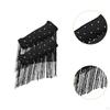 1 Pair Latin Dance Arm Sleeves Competitions Shiny Comfortable Tassel