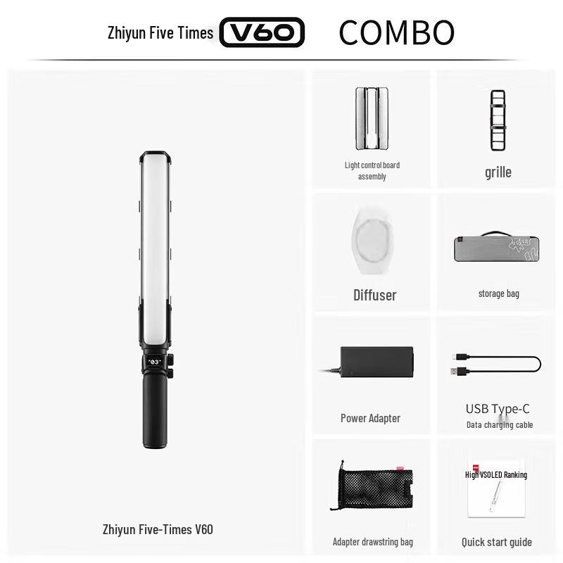 Zhiyun V60 COMBO LED Fill Light Stick