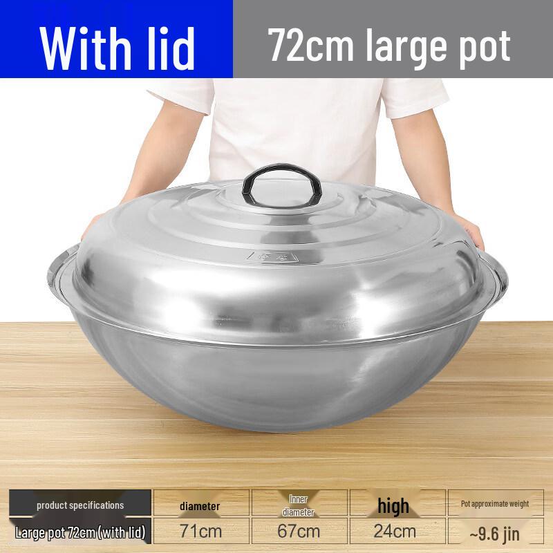Xihe Extra Thick Stainless Steel Multi-use Pot with Lid