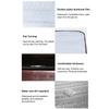 Camping Mat Foam Foil Blanket Aluminum Insulation Mat Sleeping Pad Thermal Outdoor Tent Footprint for Beach Garden Park