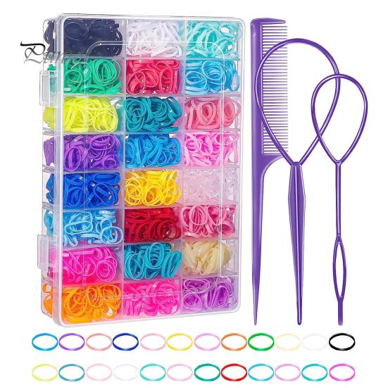 

Бесшовные детские резинки для волос забавных цветов, легкая укладка, без повреждений, разноцветная мягкая текстурированная детская резинка для волос для девочек и взрослых A