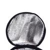 Oxford Cloth Material Insulated Casserole Carrier 11x7in Size Round Reusable Cooler Bag Zippered Foldable Round Insulated Bag