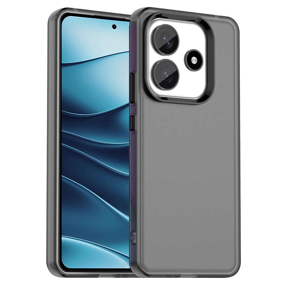 For Xiaomi Redmi Note 14 5G Case PC+TPU+PET Matte Anti-Drop Phone Back Cover A