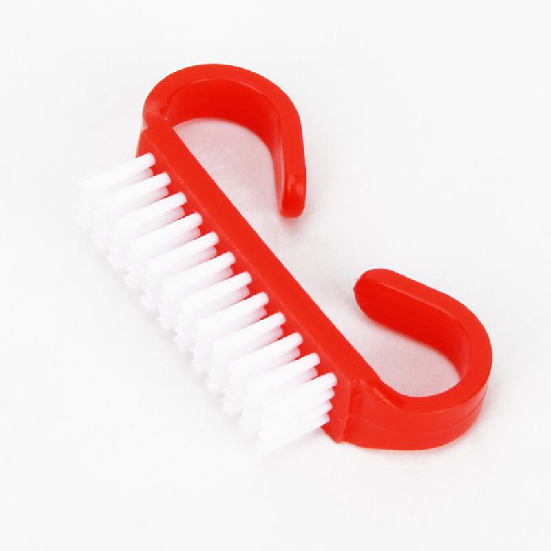 Top Cleaning Nail Brush Nail Art Plastic Soft Remove Dust Finger Care UV Gel Manicure Pedicure Tool Makeup Brushes Scrubbing