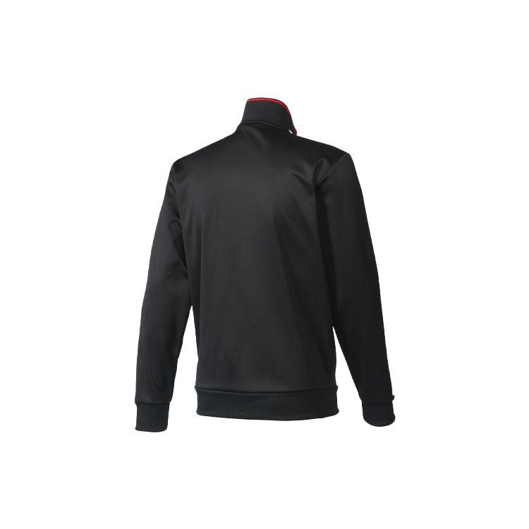 Adidas Jachetă de antrenament de fotbal pentru bărbați îmbrăcăminte exterioară neagră AZ3666
