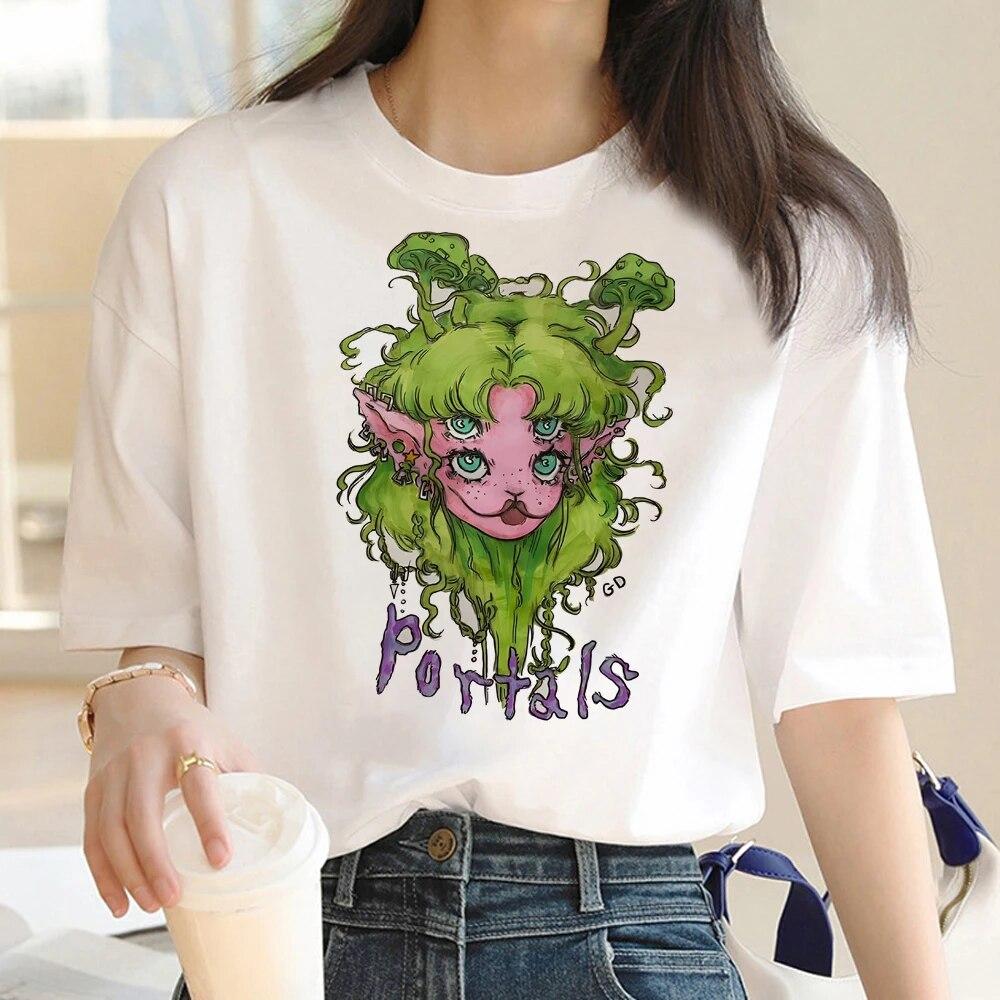 Melanie Martinez T-shirts Women Anime Tee Female Harajuku Clothes Unisex