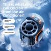 Outdoor Handsfree Waist Fan With Typec Charging For Construction And Workers