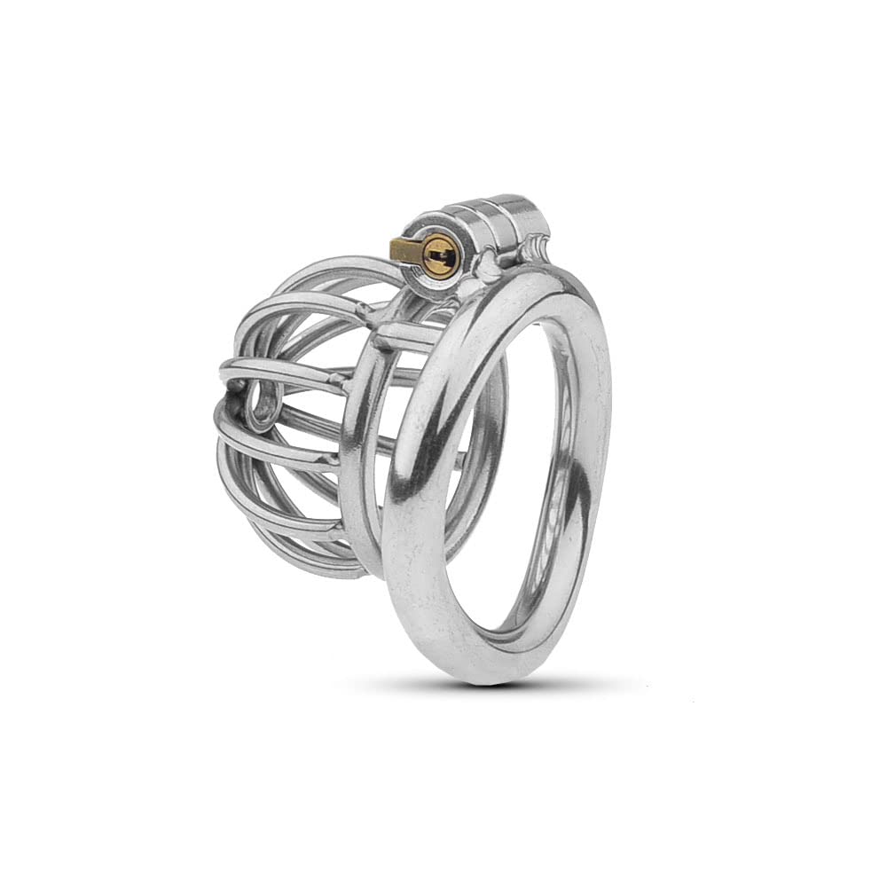 Chastity belt for chastity body for 40 chastity device for bondage adult SM can be worn for long periods of watermelon openwork stainless steel mini