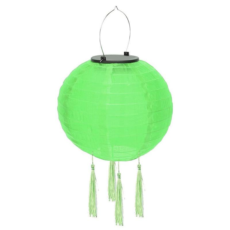 12 Inch Waterproof Solar Powered Lanterns Chinese Lantern Led Lamp Outdoor Decoration Balls Light Solar Lantern Party Decoration