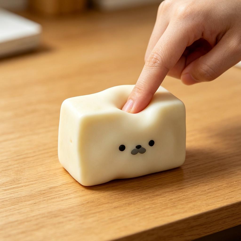 Seal Dumpling Adult Anxiety Slow Soft Rubber Stress Relief Toy