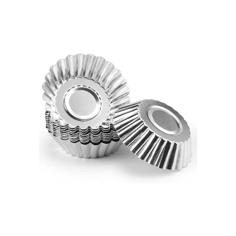 

10 шт. многоразовая алюминиевая форма для яичного тарта кекс яичный тарта антипригарная форма для пудинга желе инструмент для выпечки кондитерских изделий аксессуары для выпечки