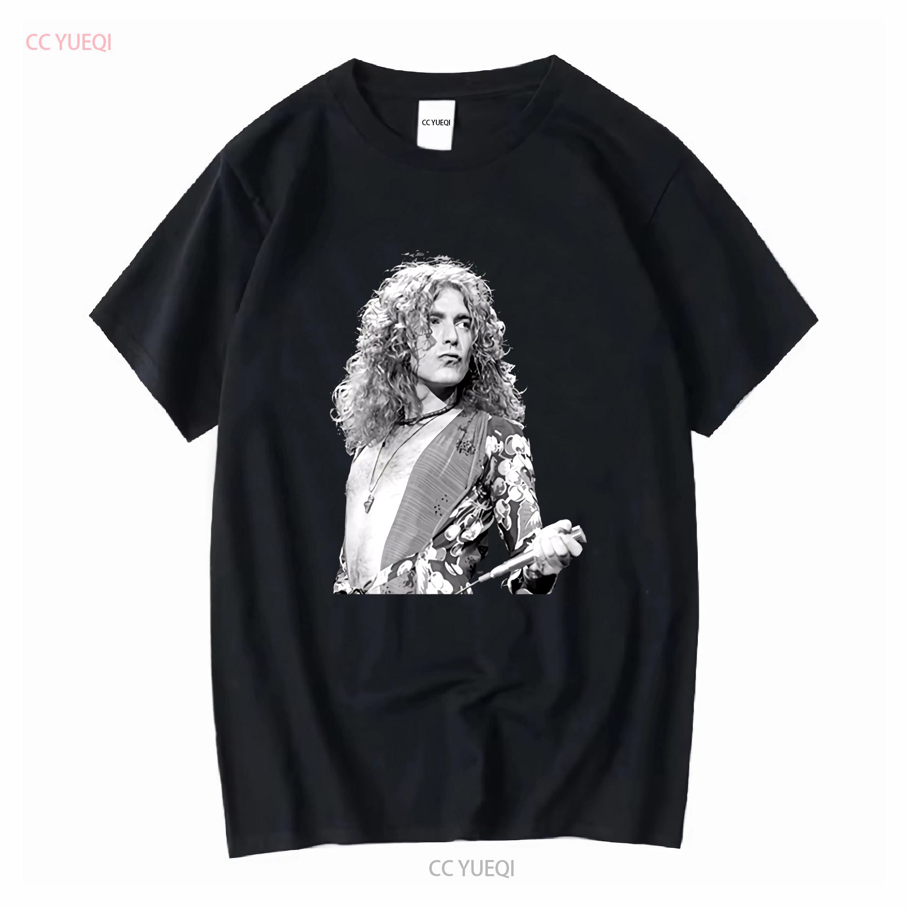 BenberFashion Robert Plant T-shirt Rocklegende Vintage Trendy S 5XL vintage Gewassen Veelzijdig herenmode Zachte designer kleding Stijlvol 4XL