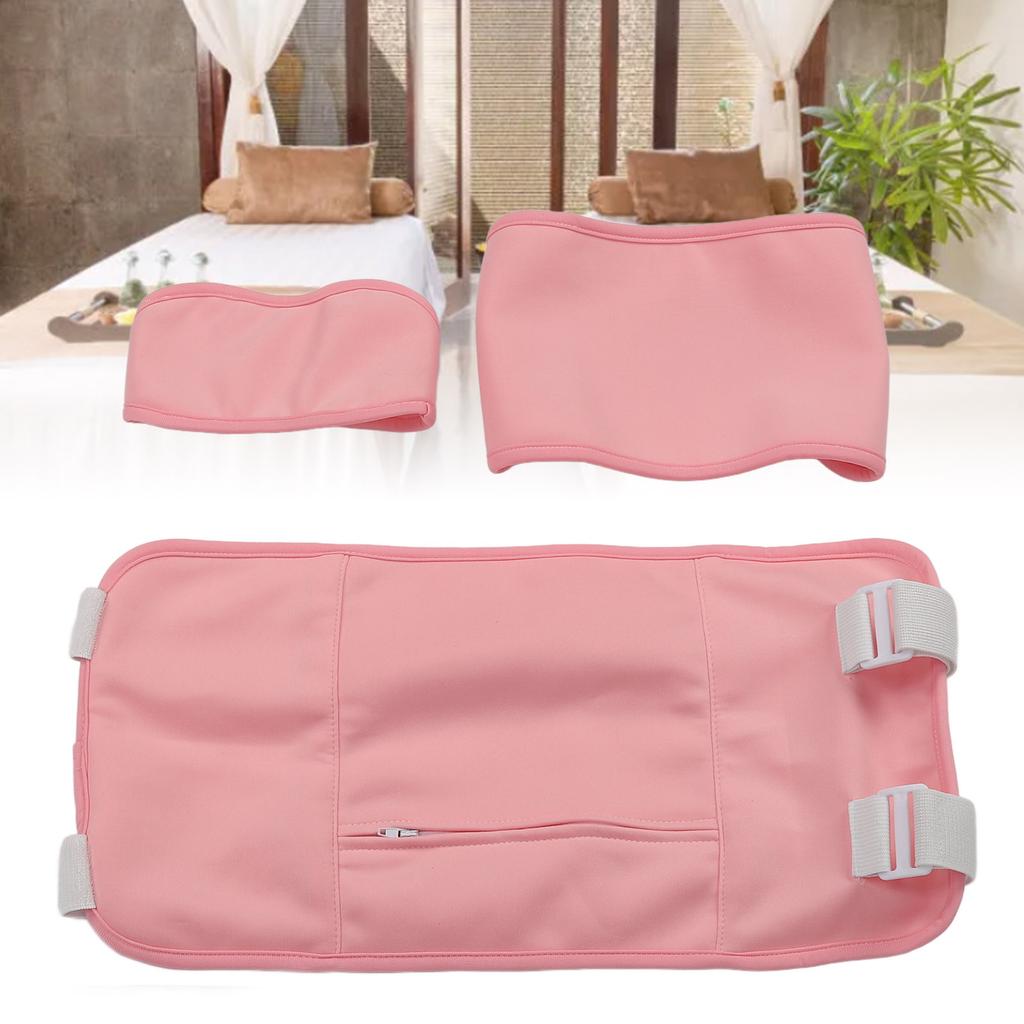 3pcs Waist Neck Hand Leg Castor Oil Pack Wrap Hook And Loop Relaxation Reusable Soft Castor Oil Nursing Pad for Sleeping