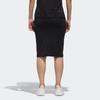 adidas Neo Simple Sports Striped Mid-Rise Lightweight Casual Skirt Women Skirts Black CV9022