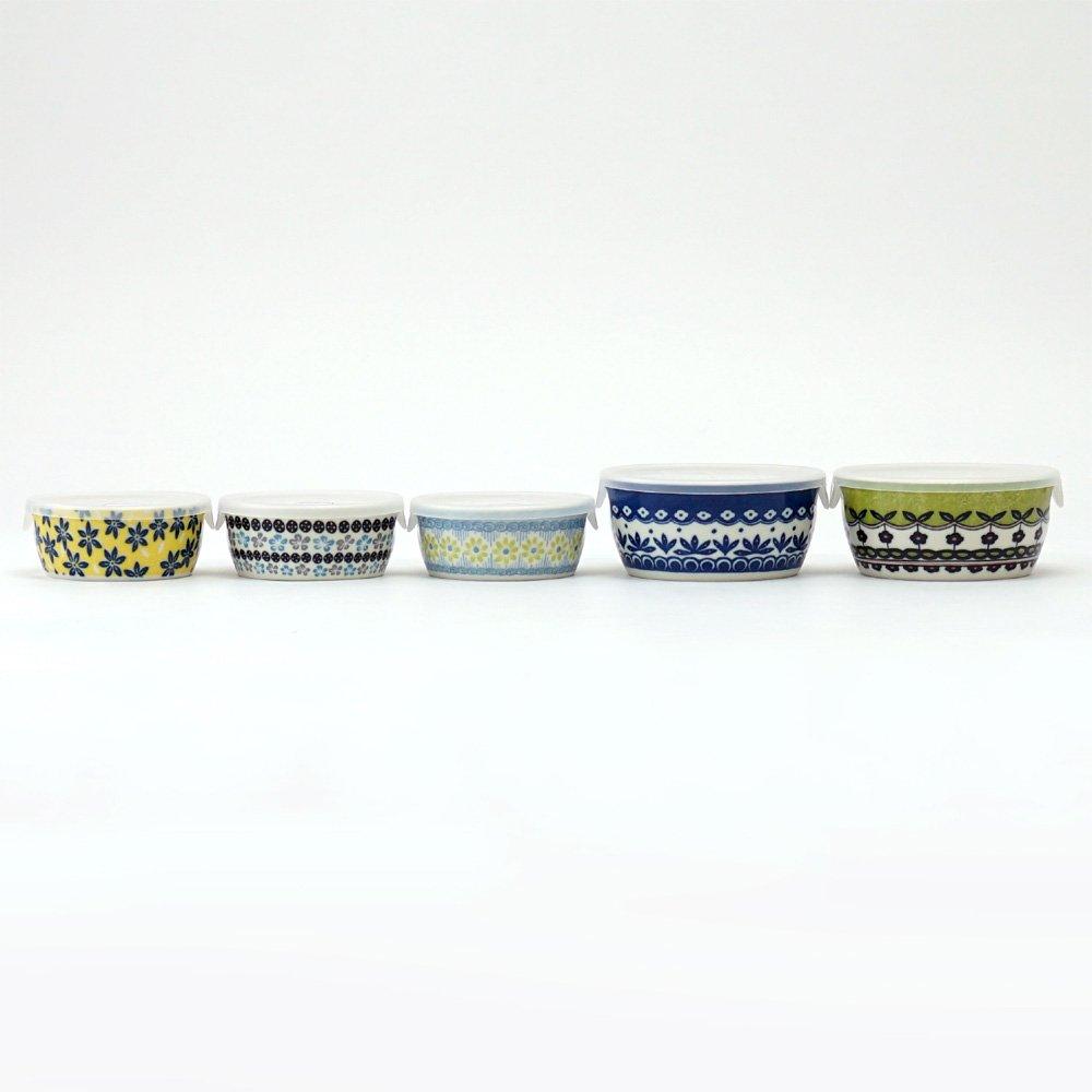 Awasaka Table Talk Presents Pottery Field 5-Piece Microwave Pack Set (7-2020)