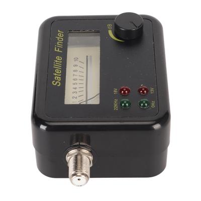 SAT Finder Portable Tuned C Ku Band DB Level Control Digital Satellite Finder with LNB To REC