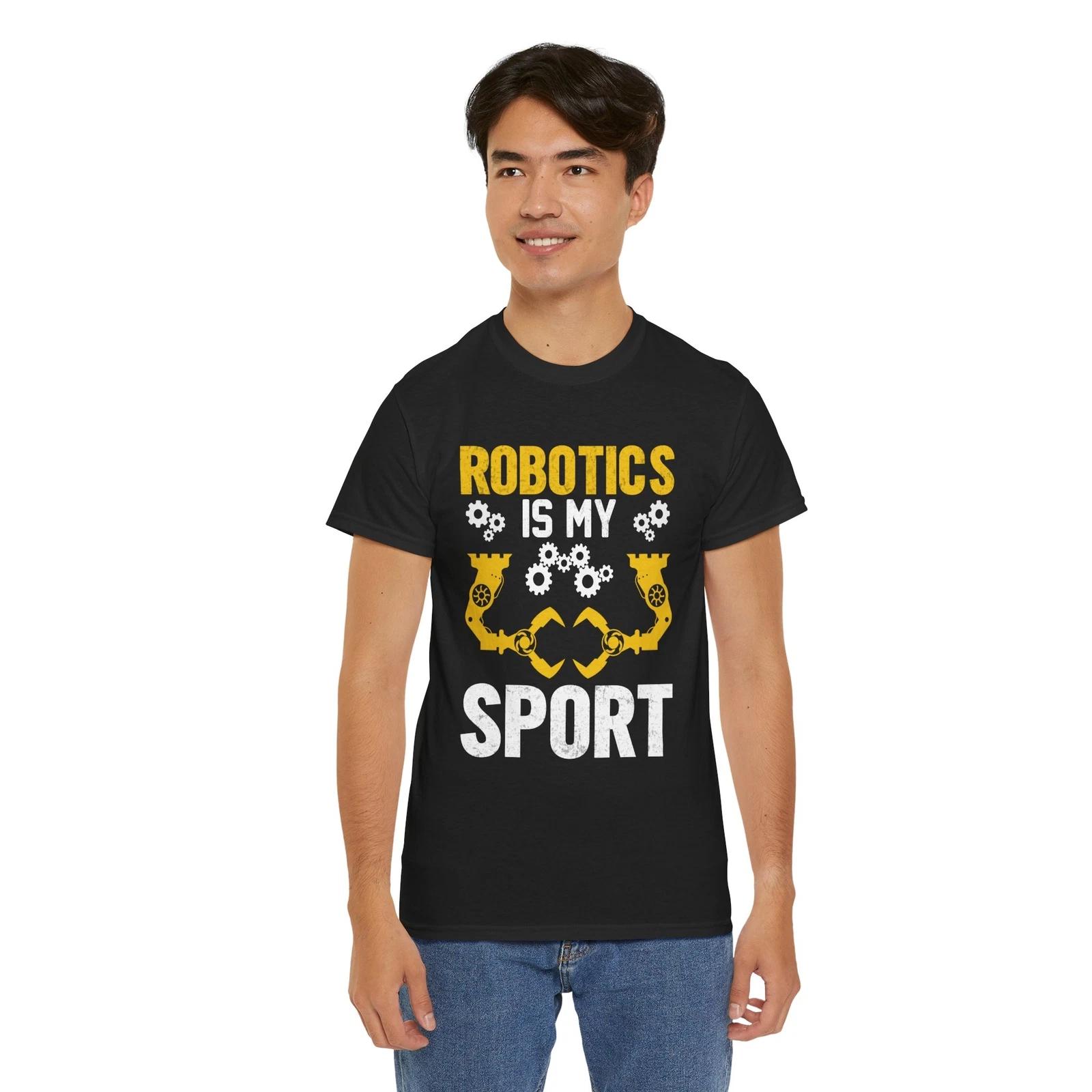 Android Mecha T-Shirt | Futuristic Cyber AI Robot Tee | Sci-Fi Nerd Fashion M
