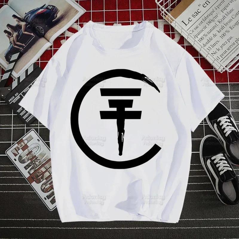 Tokio Hotel Group Musik Harajuku Herren T-Shirts Tees Shirt Tops Design Kurzärmelig Y2K Ästhetik 90er Anime T-Shirt