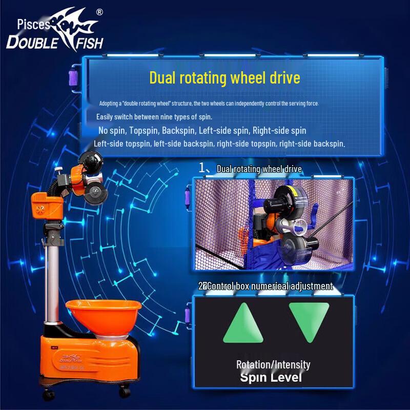 Double Fish DF-G8 Ping Pong Robot