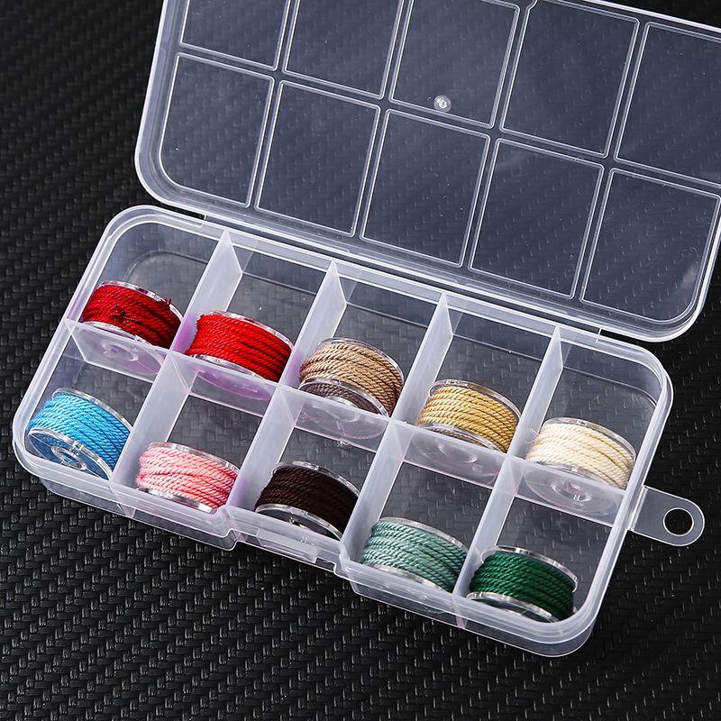 

Mongolia Hand-Made Cotton Threads Bodhi Crafts Tassel Fringe No Elastic Wear Resistance Tibetan Cotton String Hand Woven Hand Rope 1.0mm hand rub cotton 10 color B Suit 2 M/color