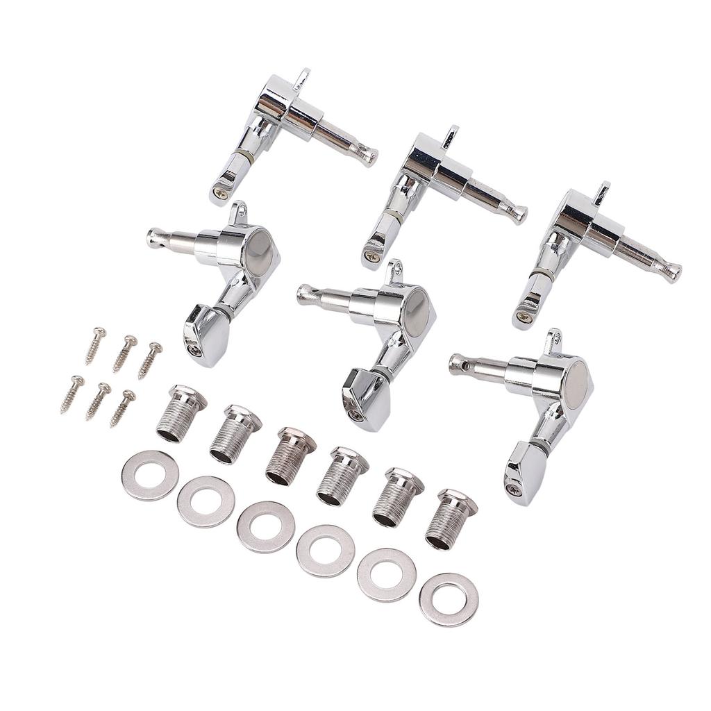 3L 3R Guitar Tuning Pegs Sealed Guitar String Tuning Knobs Replacement Tuner Machine Heads for Acoustic Electric Guitars