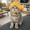 Cute Cat Decorative Hat Cartoon Pet Cosplay Head Wear Creative Dog Head Costume  Gift