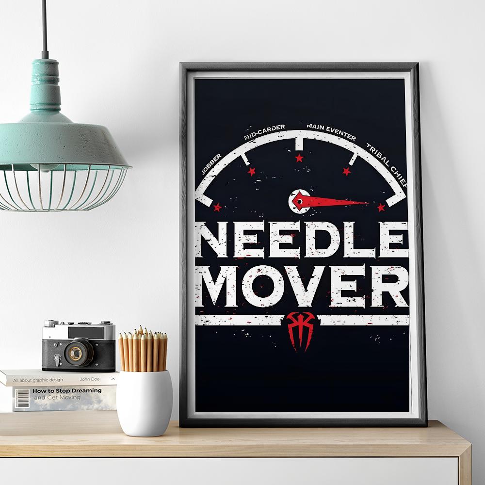 1 szt. Gorący Słynny Gwiazdor W-Wrestlingu Roman R-Reigns Plakat Plakaty HD Dekoracja Domu Pokoju Baru Kawiarni Sztuka Malarstwo Ścienne Obraz