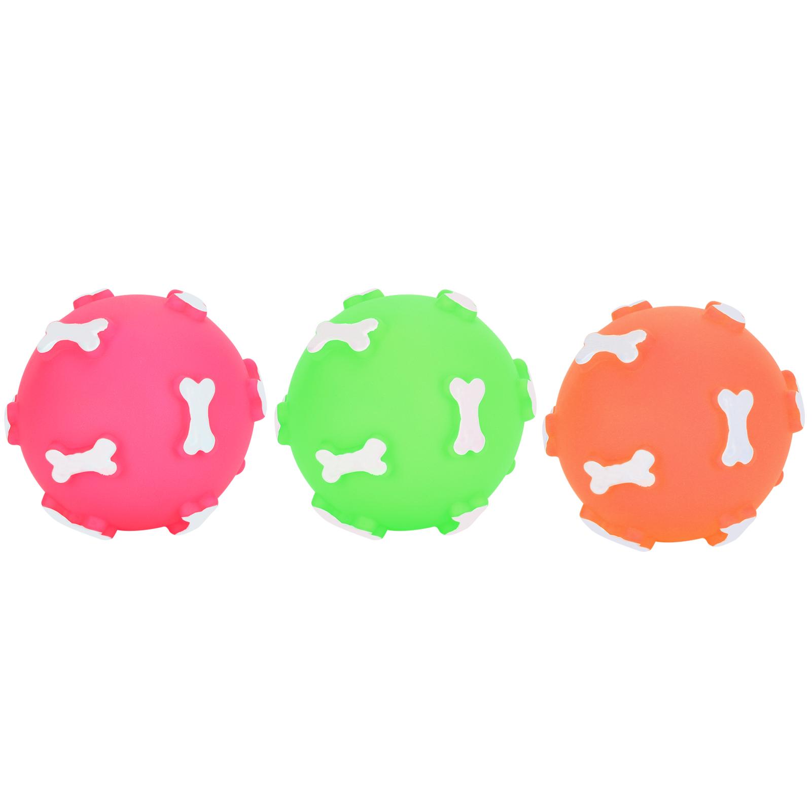 

Виниловый неядовитый уличный скрипучий вокальный мячик для чистки зубов для собак, игрушки для жевания, товары для домашних животных