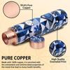 Pure Copper Water Bottle Experience The Benefits Of Pure Copper Water Bottle-Joint Less, Leak Proof (900Ml)