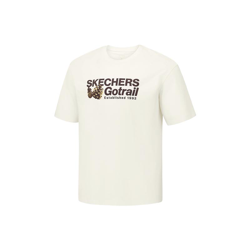 Skechers Футболка с защитой от УФ, отводящая влагу, быстросохнущая, дышащая, унисекс, верх P226U076-0074 S