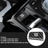 Real Carbon Fiber Engine Start Stop Button Interior Trim Cover Sticker For BMW 5 G60 G70 2024 2025