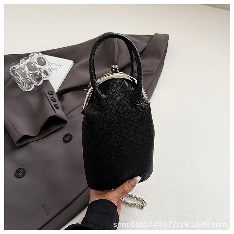 

Fashion niche mobile phone bag women s 2025 new Korean version ins handbag high-end trendy small bag messenger bag чёрный