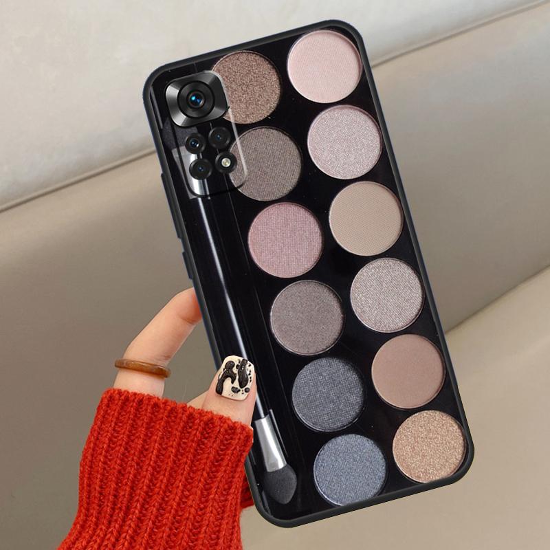 Makeup Eyeshadow Palette Case For Xiaomi Redmi Note 14 13 12 10 11 15 Pro Plus Cover For Redmi 15 15C 13C 10C 12C 14C