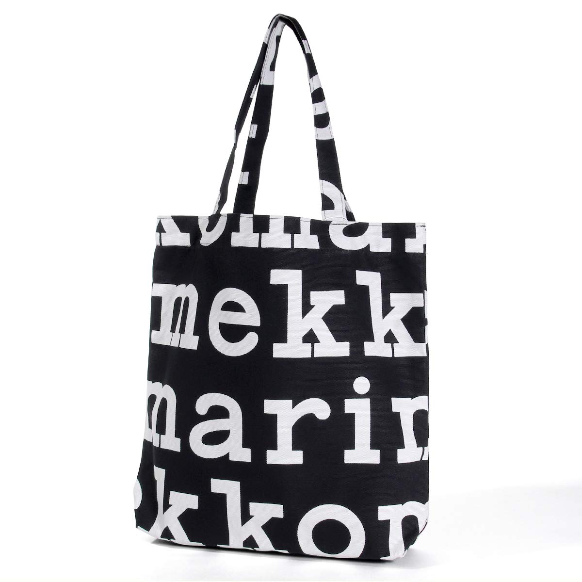 

Marimekko NOTKO Logo Tote Bag NOTKO Black/Off-White 47312-911 [Item]
