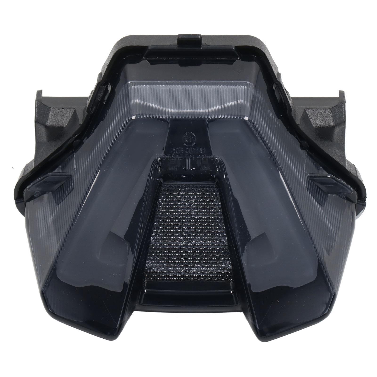 

Motorcycle LED Tail Light IP67 Proof Rear Brake Lamp Replacement for MT07 2021 and Up дымный черный