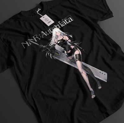 Nier Automata Tričko YoRHa 2B Tričko 9S Tričko A2 Top Eve Nines Adam Anime Tričko
