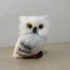 1 Pcs Simulation Mini Plush Owl Decoration Plush Doll Gift Home Decoration Doll Artificial Owl Ornament Realistic Owl Doll