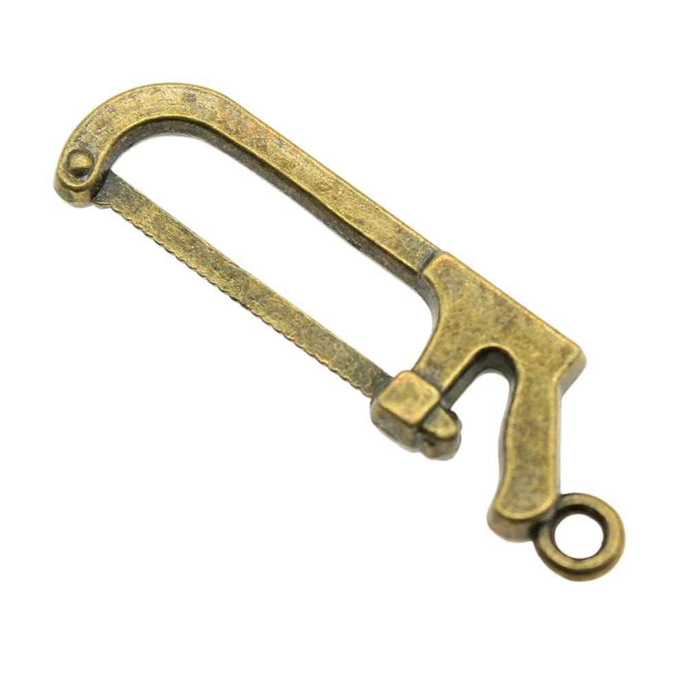 Hammer Charms Multi Color Alloy Pendants For Tool & Construction Themed Jewelry