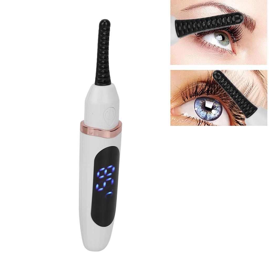 Electric Eyelash Curler Handheld Usb Charging Intelligent Temperature Control Electric Heating Eyelash Curler